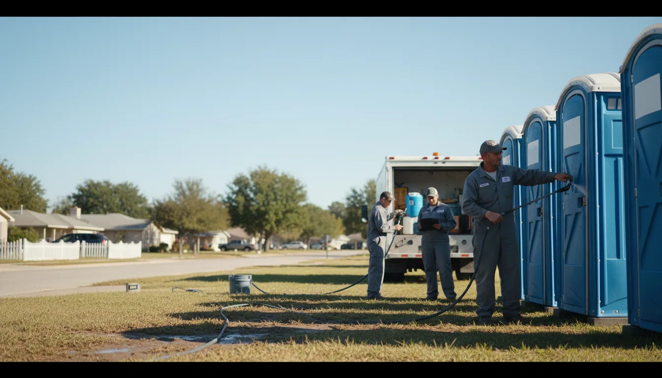 Long-Term Portable Toilet Rental in Minco, OK near me